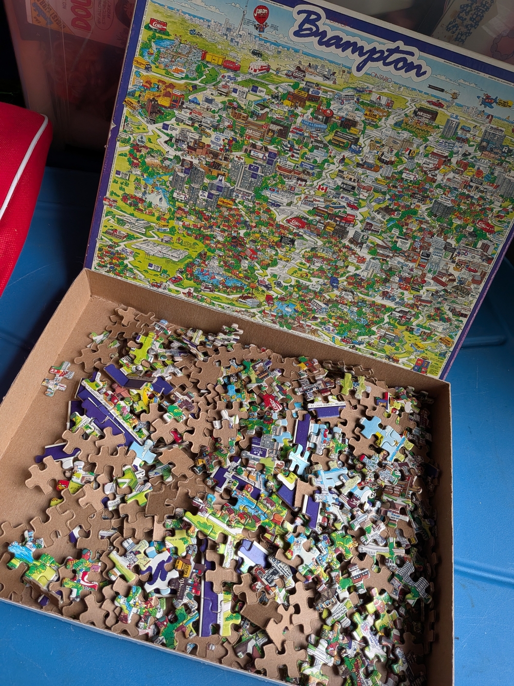 Puzzle for Kids - Colorful City Map Jigsaw
